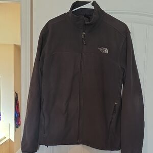 The North Face Men's Grey Fleece Performance Jacket size L